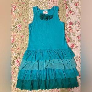 Hanna Andersson 120 Tiered Tulle Dress